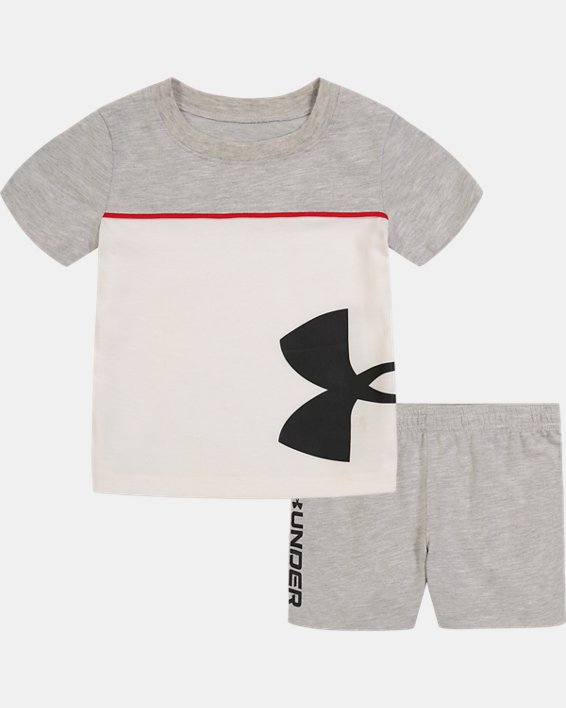 Boys' Toddler UA Contender Shorts Set, Gray, pdpMainDesktop image number 0